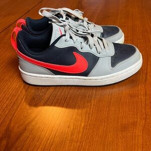 Nike Gray and Red Boy’s Sneakers